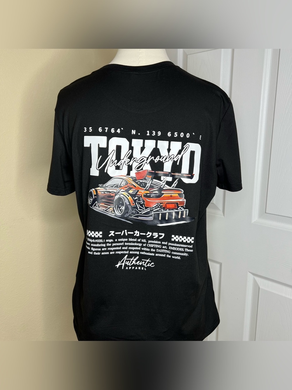 NWOT Underground Tokyo Graphic Tee - Black